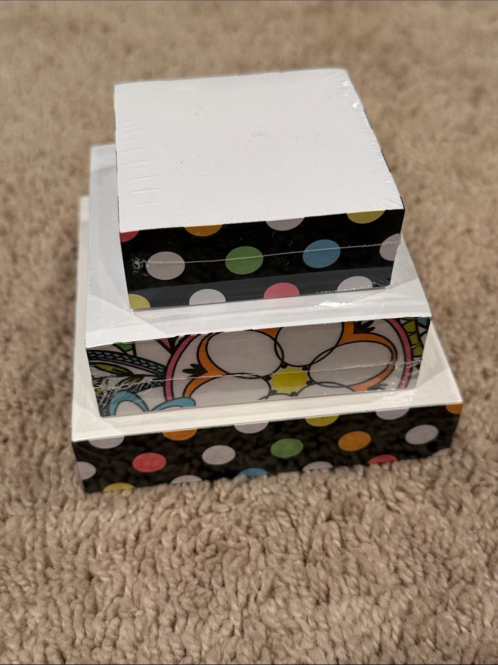 New! Tiered Stationary